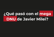 ¿Qué pasó con el mega DNU de Javiern Milei