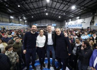 Con Máximo Kirchner y Moreno, el peronismo de Hurlingham lanzó la campaña en el municipio