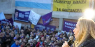 Karina Milei reapareció en La Matanza en medio de las denuncias por coimas en la Agencia de Discapacidad