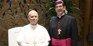 El Obispo auxiliar de Lomas de Zamora se reunió con el Papa León XIV en el Vaticano