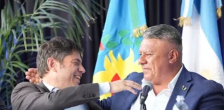 Junto a Kicillof, la AFA presentó el plan de remodelación del Estadio Único de La Plata