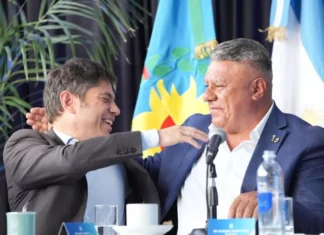 Junto a Kicillof, la AFA presentó el plan de remodelación del Estadio Único de La Plata