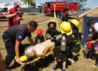 Lanzan una nueva edición de “Bombero por un Día” en Hurlingham