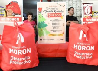 Morón lanzó una Canasta Navideña a $14.900: dónde encontrarla