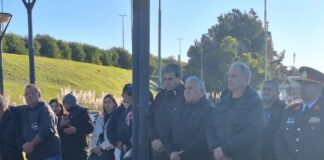 Emotivo homenaje de veteranos al ARA Belgrano en Quilmes
