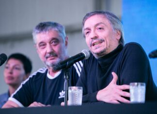 Ortega y Máximo Kirchner inauguraron un centro deportivo de SECASFPI y exigieron “más coraje” a la CGT